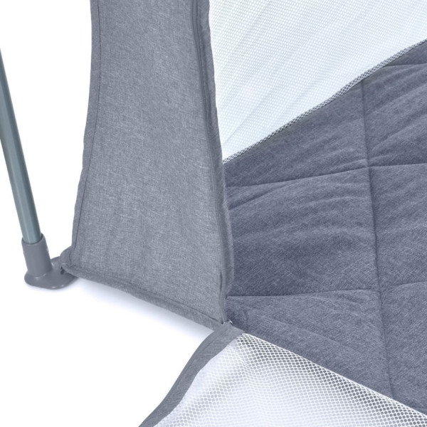 Дитячий манеж SWIFT 4 ME 1196 Gray 127х127х74,5 см (ME 1196 Gray)