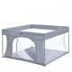 Дитячий манеж SWIFT 4 ME 1196 Gray 127х127х74,5 см (ME 1196 Gray)