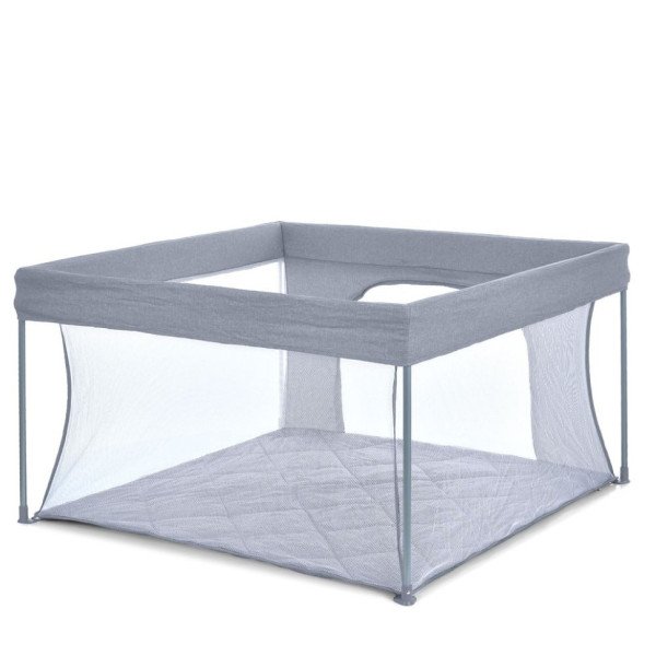 Дитячий манеж SWIFT 4 ME 1196 Gray 127х127х74,5 см (ME 1196 Gray)