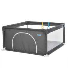 Дитячий манеж MR 1339-G, сірий, ширина з ніжками 132 см (MR 1339-G)