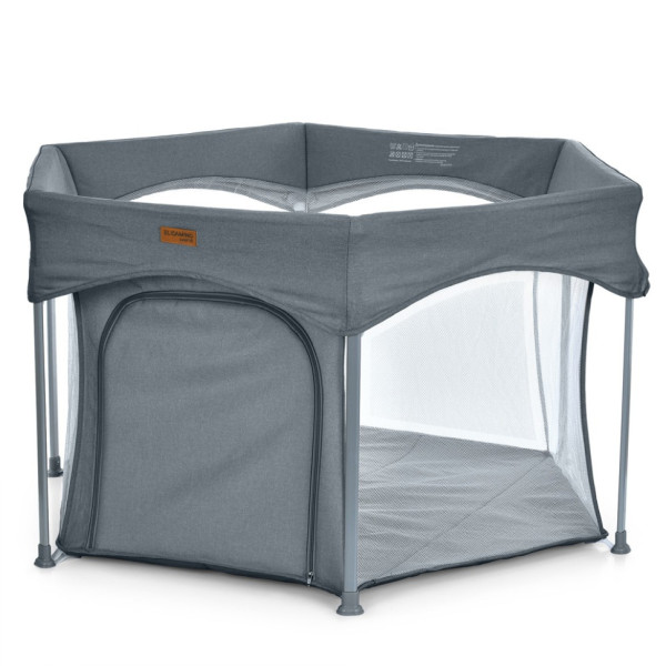 Детский манеж SWIFT 6 ME 1195 Dark Gray, до 15 кг(ME 1195 Dark Gray)