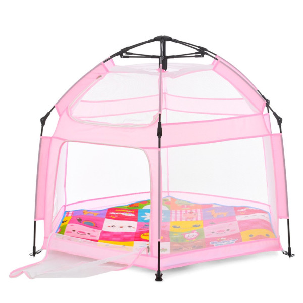 Дитячий манеж MR 1512 Powder Pink 146×127×110 см (MR 1512 Powder Pink)