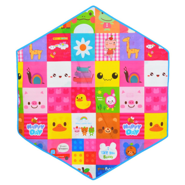 Дитячий манеж MR 1512 Powder Pink 146×127×110 см (MR 1512 Powder Pink)