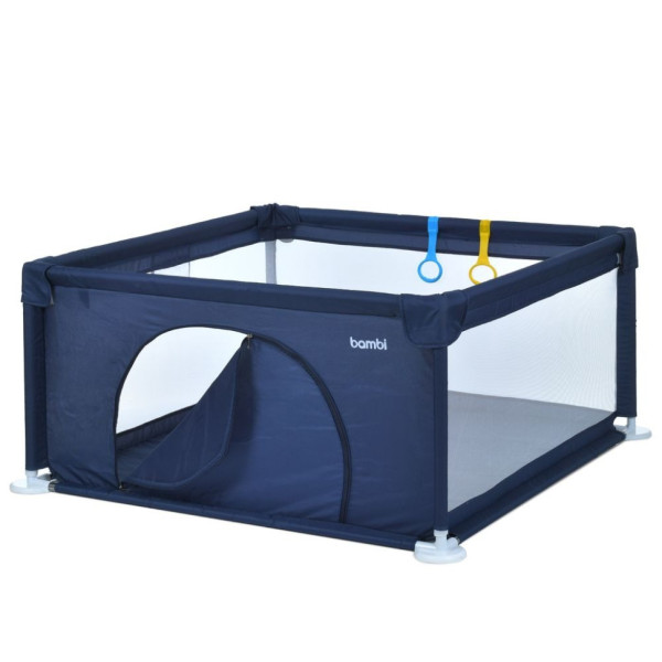 Дитяче ліжко-манеж MR 1339-BL, ширина з ніжками 132 см (MR 1339-BL)