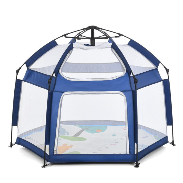 Дитячий манеж MR 1512 Sapphire Blue 146×127×110 см (MR 1512 Sapphire Blue)