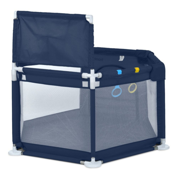 Дитяче ліжко-манеж MR 1340-BL, ширина з ніжками 132 см (MR 1340-BL)