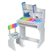 Детская Парта M 904-8 высота 3 положения, со стульчиком(M 904-8)