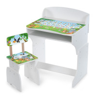 Детская Парта M 301-3 дерево, со стульчиком(M 301-3)