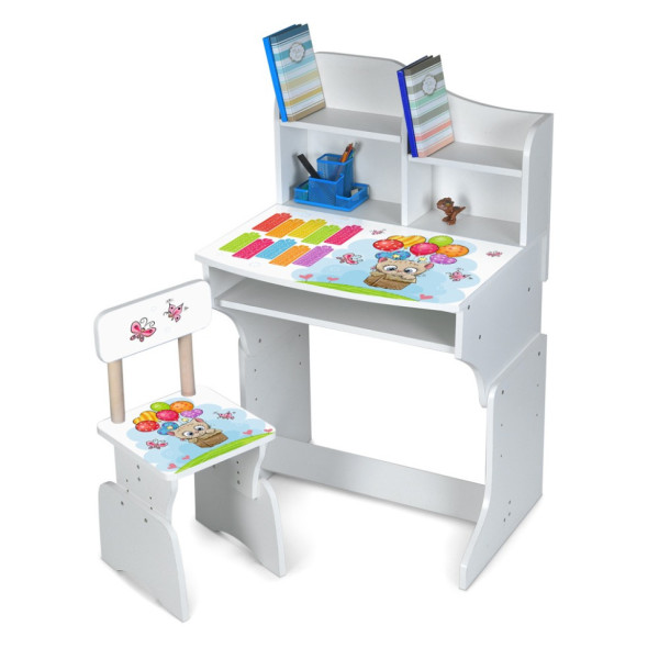 Дитяча парта M 904-3 висота 3 положення, зі стільчиком (M 904-3)