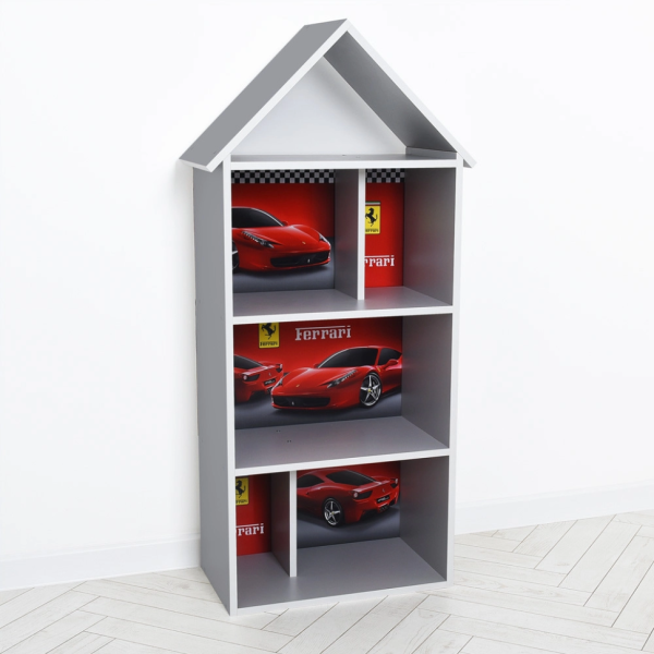 Домик-полка Bambi H 2020-18-3 серый(H 2020-18-3)