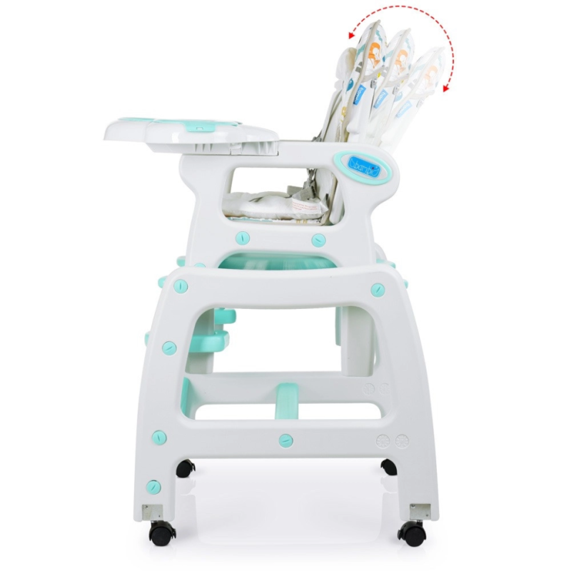 Стільчик для годування Bambi M 1563 Animal Mint
