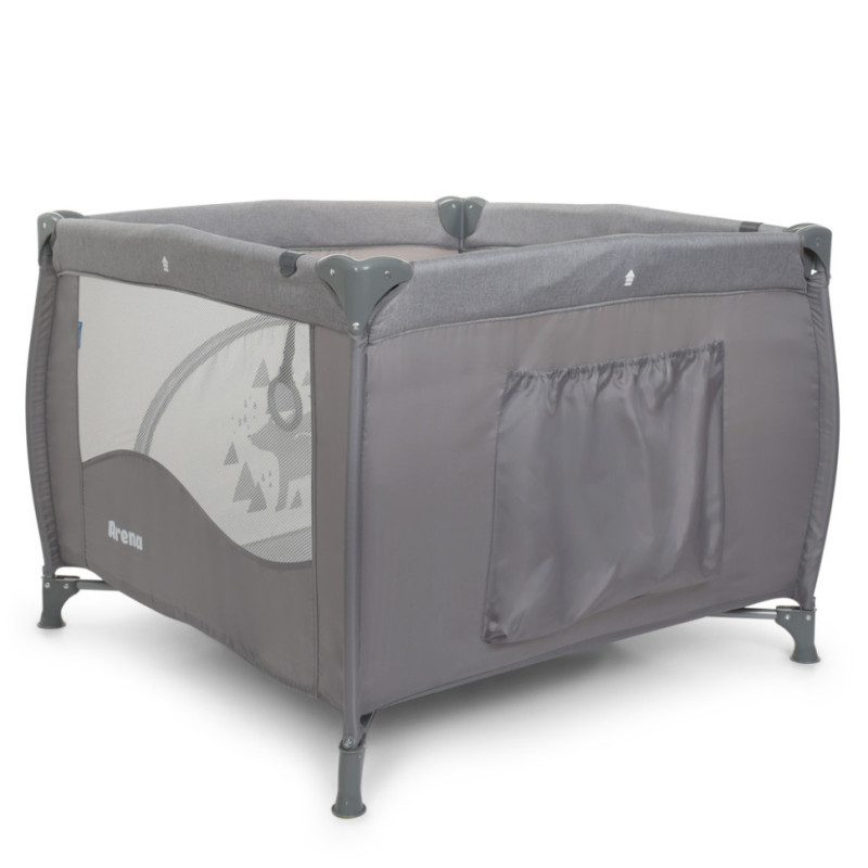 Дитячий манеж El Camino ME 1030 Gray Len