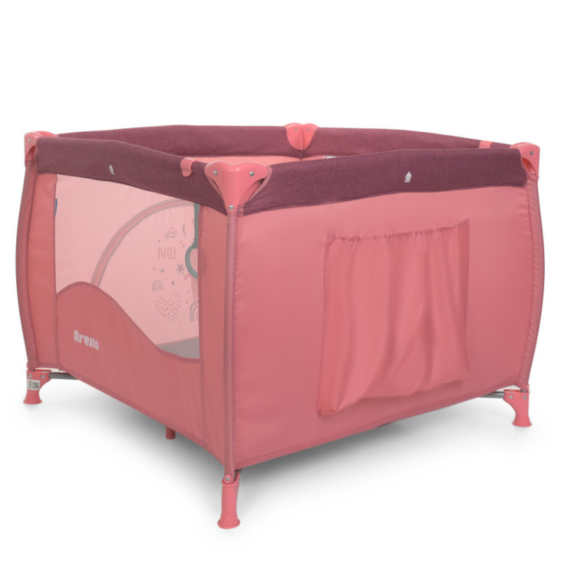 Дитячий манеж El Camino ME 1030 Rose Len
