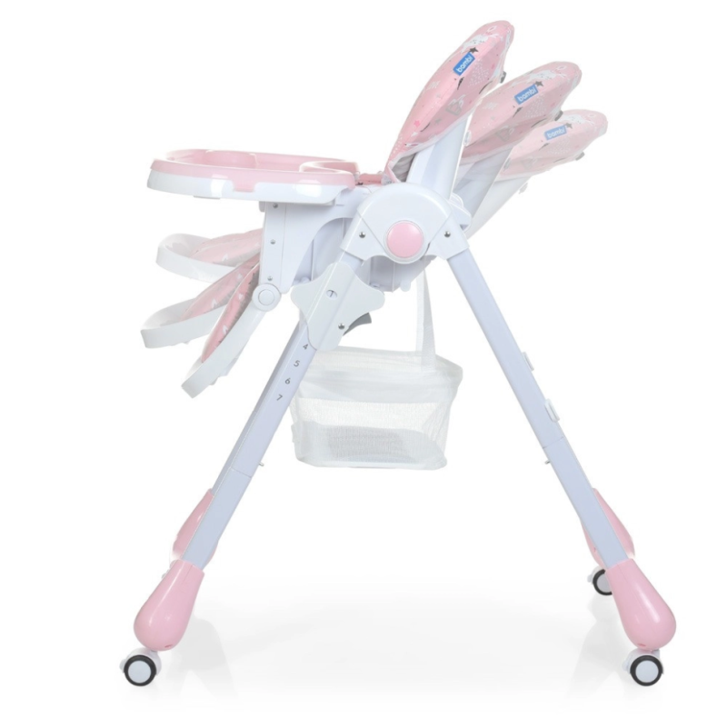 Стільчик для годування Bambi M 3233 Rabbit Girl Pink