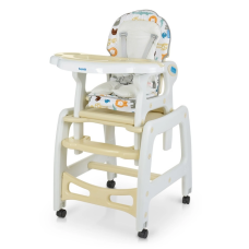 Стільчик для годування Bambi M 1563 Animal Beige