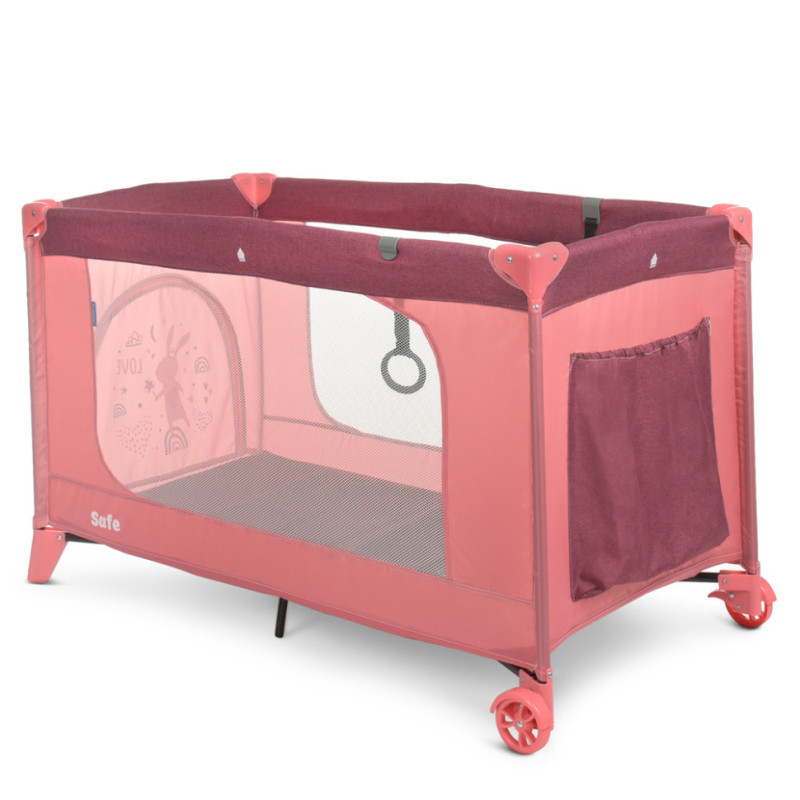Дитячий манеж El Camino ME 1016 Rose Len
