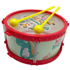 Дитяча іграшка Барабан 168-53C(Red) палички 2 шт 20 см (168-53C(Red))