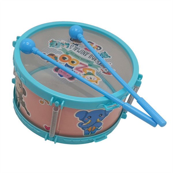 Дитяча іграшка Барабан 168-17C(Turquoise) палички 2 шт 20 см (168-17C(Turquoise))