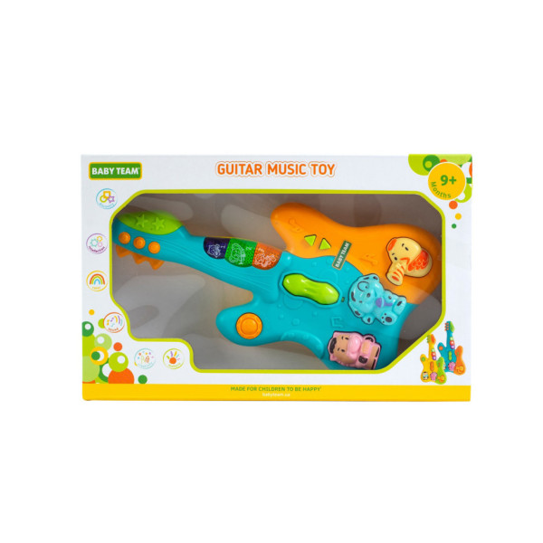 Дитяча музична іграшка "Гітара" 8644_гітара_блакитна (8644_гітара_блакитна)