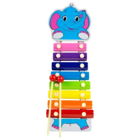 Дитяча іграшка Ксилофон MD0712 дерев'яний  (MD0712-6)