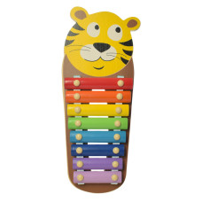 Детская игрушка Ксилофон WW-189 деревянный Тигр(WW-189-5)