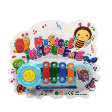 Музична іграшка Ксилофон  Y9093, 16 см Блакитний (Y9093(Blue))