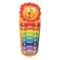 Детская игрушка Ксилофон WW-189 деревянный Лев(WW-189-3)