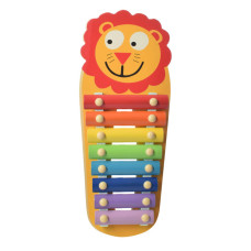 Детская игрушка Ксилофон WW-189 деревянный Лев(WW-189-3)