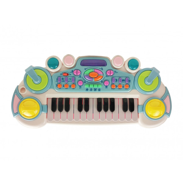 Дитячий синтезатор CY-6032B (Blue), 24 клавіші (CY-6032B(Blue))