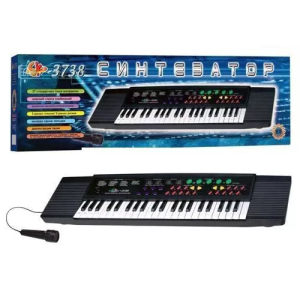 Детское пианино SK 3738 с микрофоном