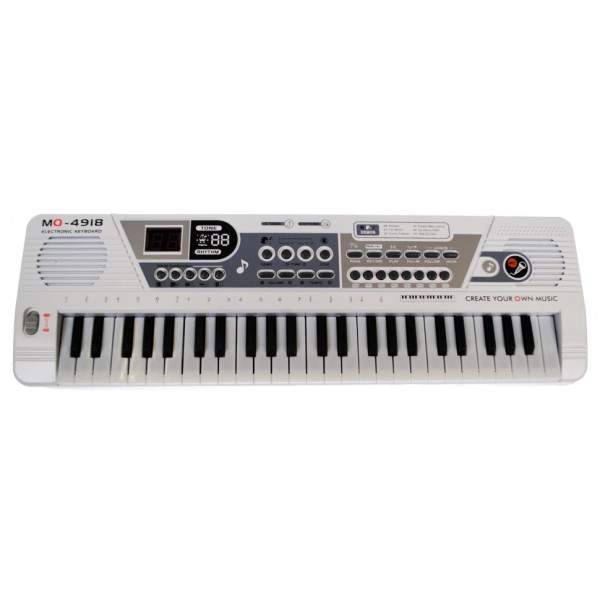 Дитячий синтезатор з мікрофоном MQ-4918, 49 клавіш