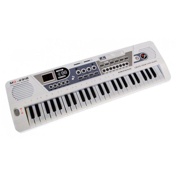 Дитячий синтезатор з мікрофоном MQ-4918, 49 клавіш