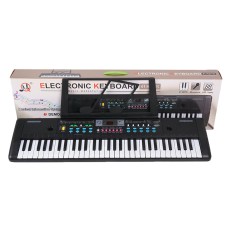 Синтезатор MQ-023UF 61 клавіша, 16тонів, FM, USB вхід, мікрофон, від мережі