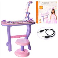 Дитячий синтезатор на ніжках 88050 зі стільчиком Дитячий синтезатор на ніжках 88050 зі стільчиком