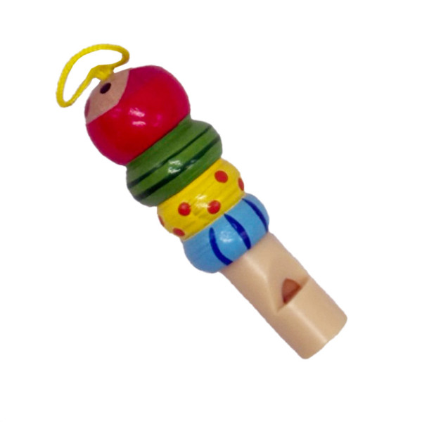 Дерев'яна іграшка Свисток MD 1934-5 на петельці (MD 1934-5)