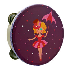 Дерев'яна іграшка Бубен "Зоряний вихід" MD 0367-49 діаметр 15 см (MD 0367-49)