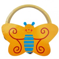 Деревянная игрушка Бубен MD 2477  14 см