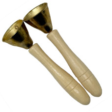 Дитяча розвиваюча музична іграшка "Дзвіночки" RZV108, 2 штуки 12,5 см (RZV108)