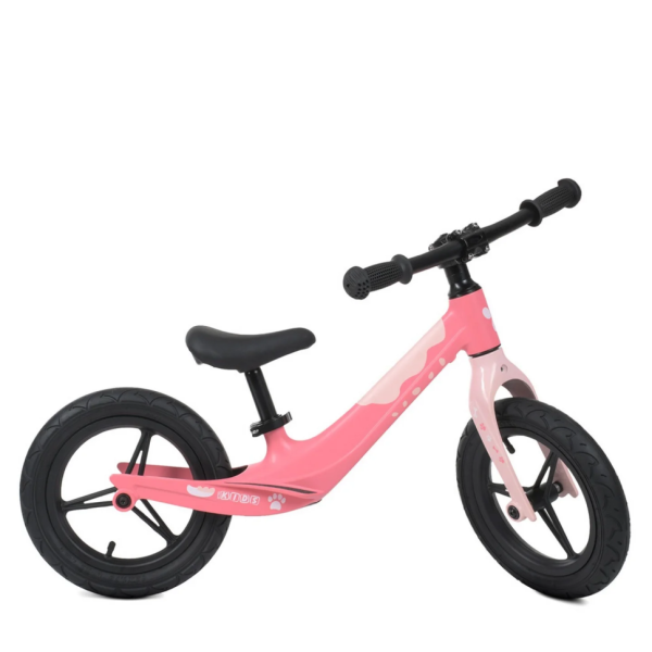 Біговел дитячий Profi Kids LMG1255-5 рожевий, 12 дюймів (LMG1255-5)