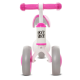 Беговел детский "KIDS" PROF1 М 5461-5 7д.  3кол EVA/PРпласт, бело-розовый