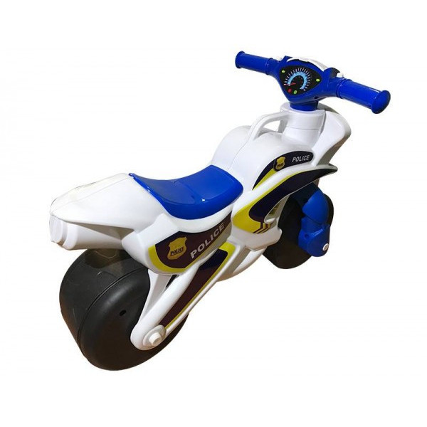 Дитячий біговел байк ПОЛІЦІЯ 0138/510 з широкими колесами