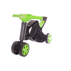 Дитячий біговел Мінібайк 0136/01 чорний з зеленим (0136/01)