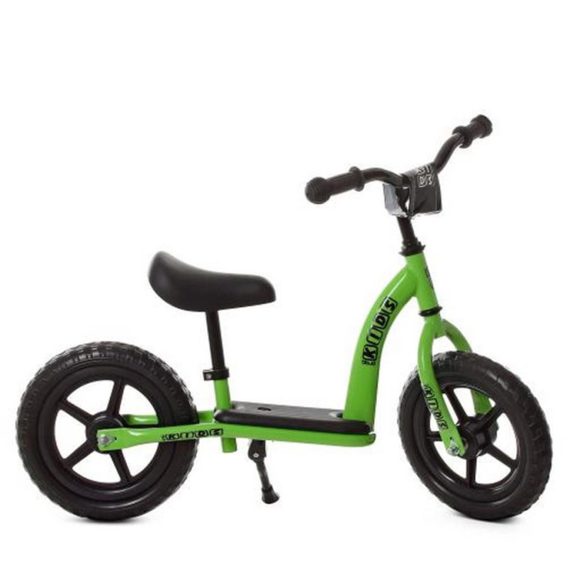 Біговел дитячий Profi Kids M 5455-2 зелений, 12 дюймів Біговел дитячий Profi Kids M 5455-2 зелений, 12 дюймів