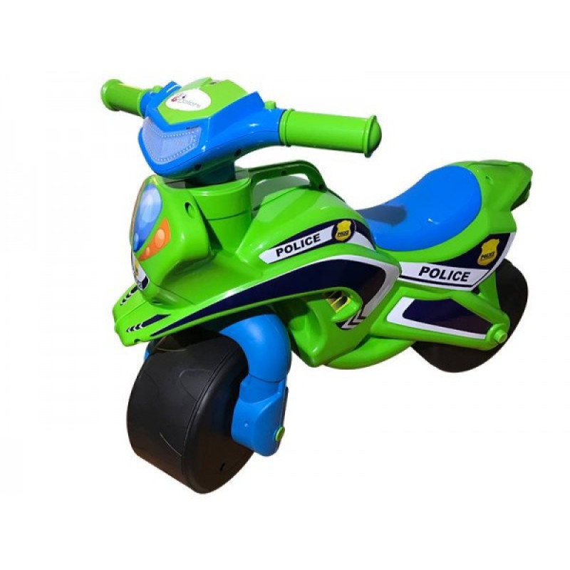 Дитячий біговел байк ПОЛІЦІЯ 0138/520 з широкими колесами