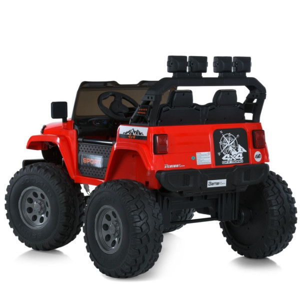 Дитячий електромобіль Джип M 6204EBLR-3(24V) до 60 кг (M 6204EBLR-3(24V))
