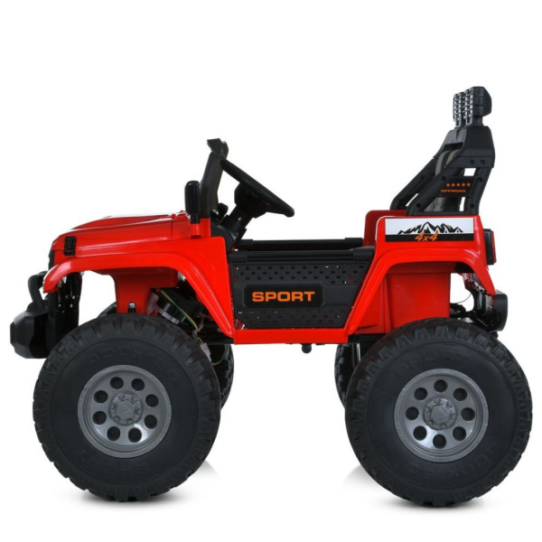 Дитячий електромобіль Джип M 6204EBLR-3(24V) до 60 кг (M 6204EBLR-3(24V))