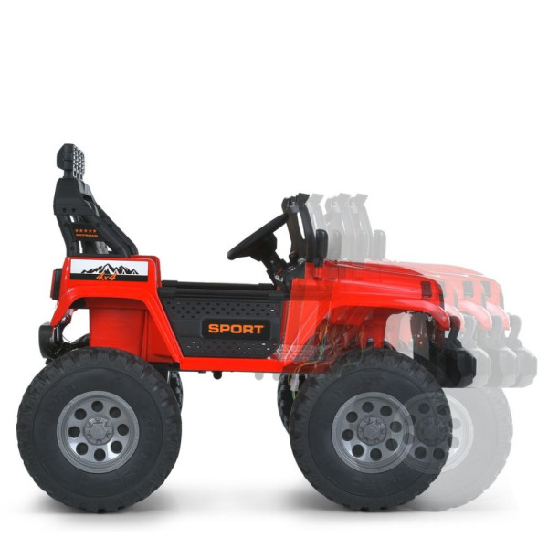 Дитячий електромобіль Джип M 6204EBLR-3(24V) до 60 кг (M 6204EBLR-3(24V))