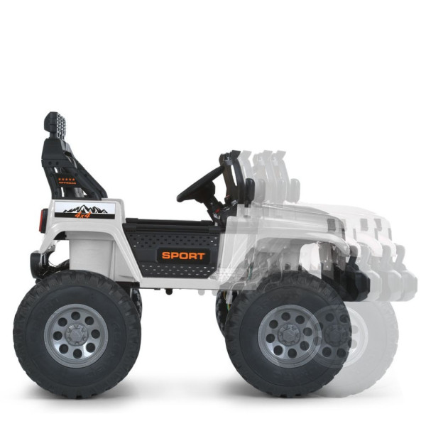 Дитячий електромобіль Джип M 6204EBLR-1(24V) до 60 кг (M 6204EBLR-1(24V))