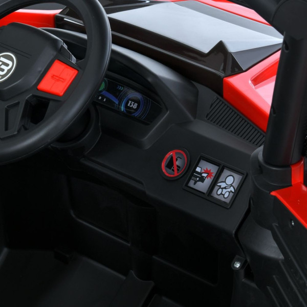 Дитячий електромобіль Джип M 6131EBLR-3(24V) до 30 кг (M 6131EBLR-3(24V))