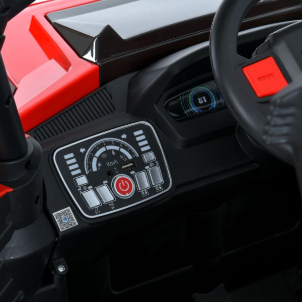 Дитячий електромобіль Джип M 6131EBLR-3(24V) до 30 кг (M 6131EBLR-3(24V))